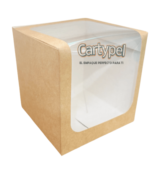 caja de 1 cupcake sin fondo